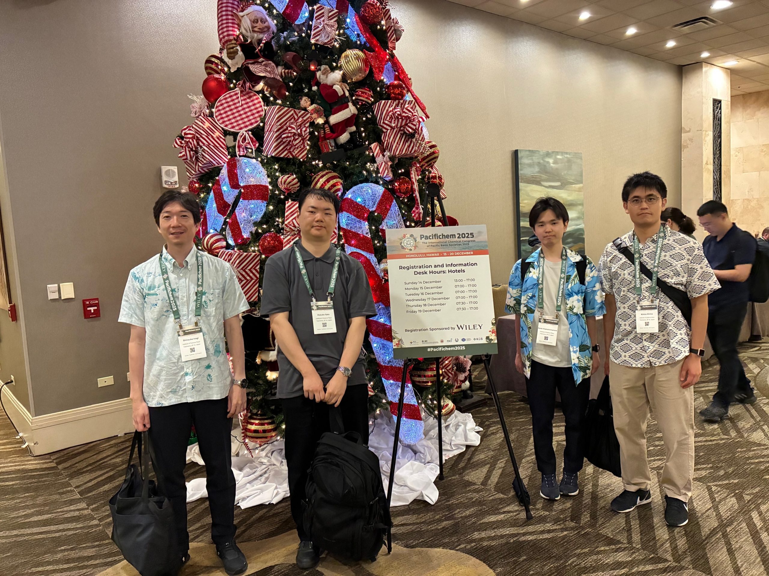 Pasifichem集合写真